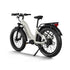 Himiway D5 ST electric fat bike in zebra design showcasing rear view and sturdy fat tires